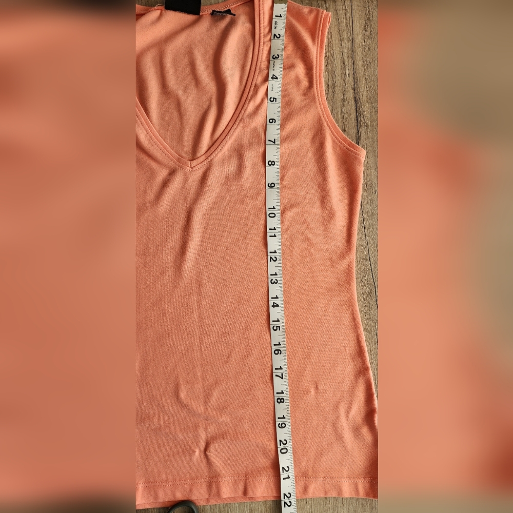 New‎ York & Company Women's XS Peach Color Tank Top - Picture 5 of 5